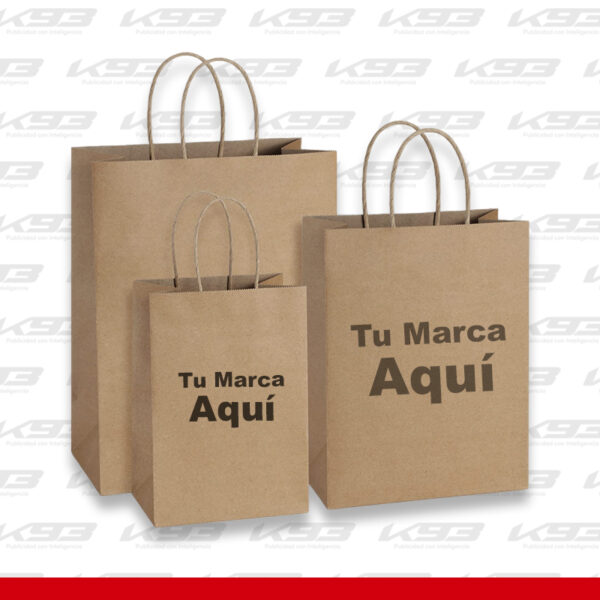 Bolsas En Papel Kraft